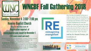 Western North Carolina Baptist Fellowship – The Western North Carolina ...